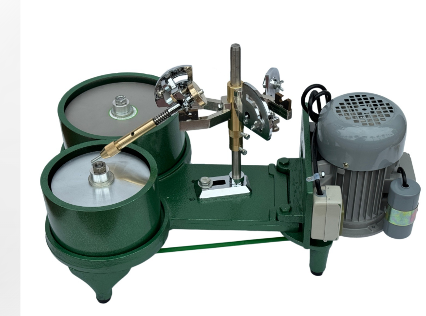Jewelry Double-Disc Lapidary Flat Grinder – Gemstone Grinding & Polishing Machine Copy product name