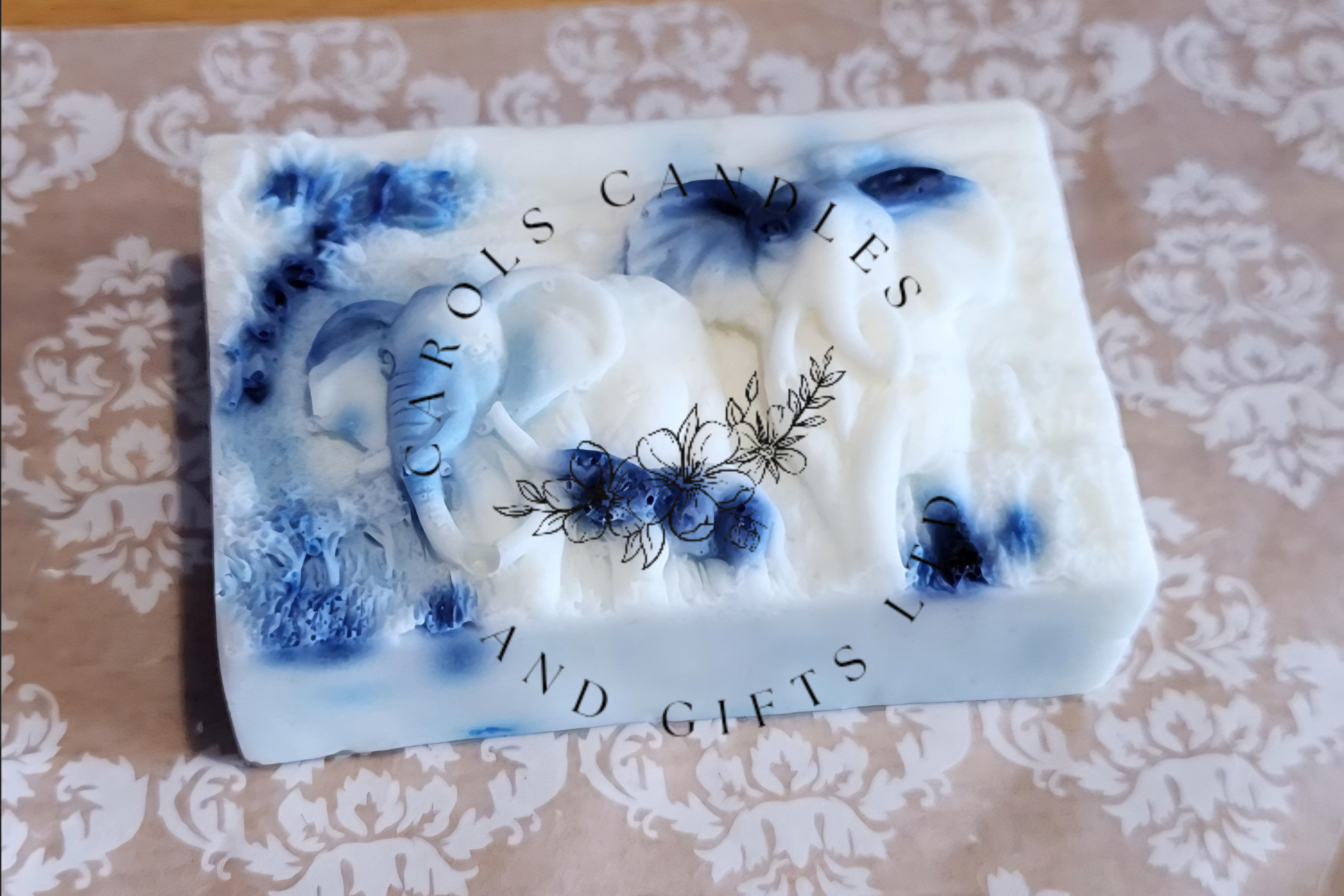 Natural Elephant Baby Soap - Shea Oatmeal