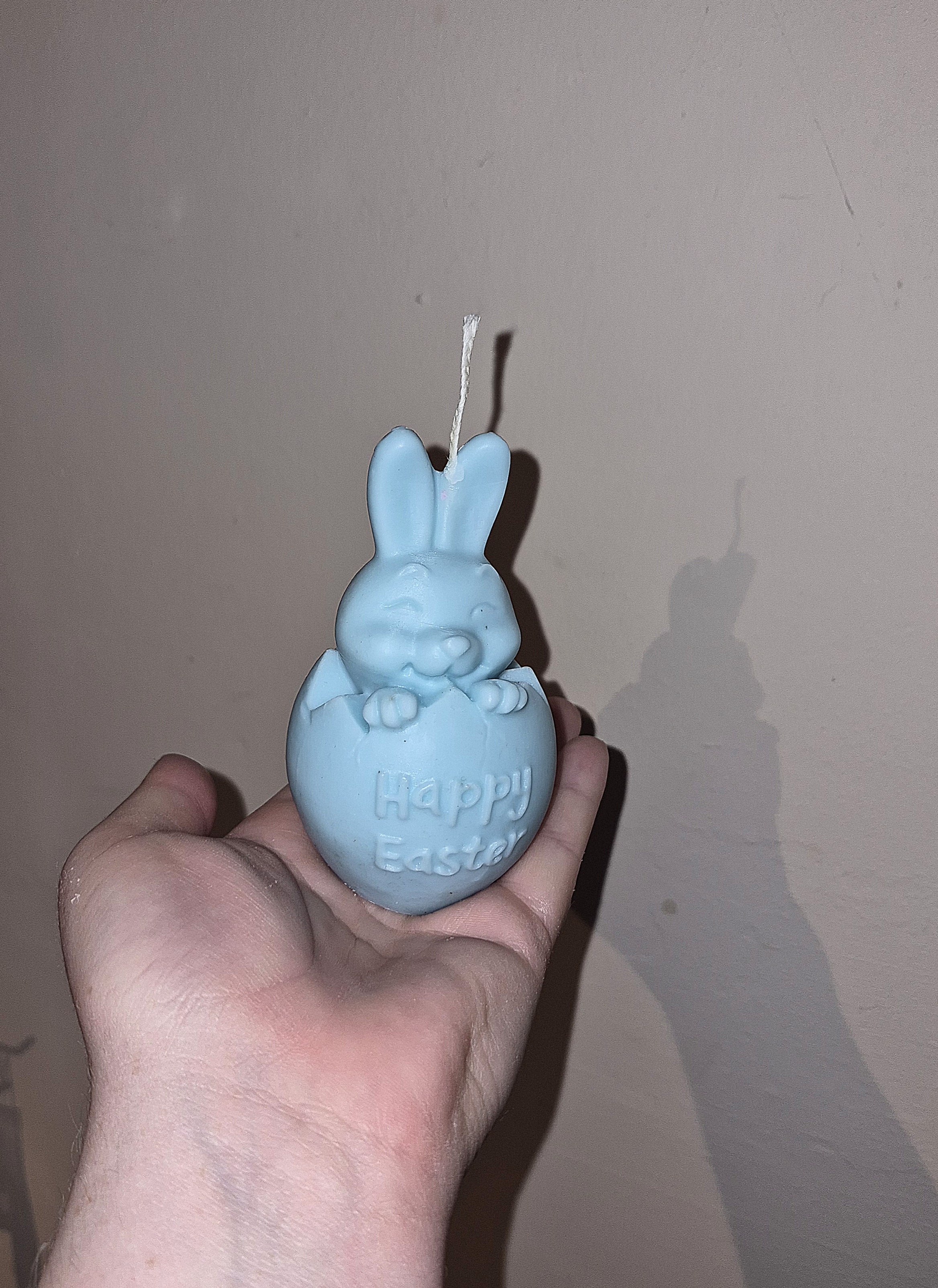 Soy Bunnie egg Little pillar candle 9cm