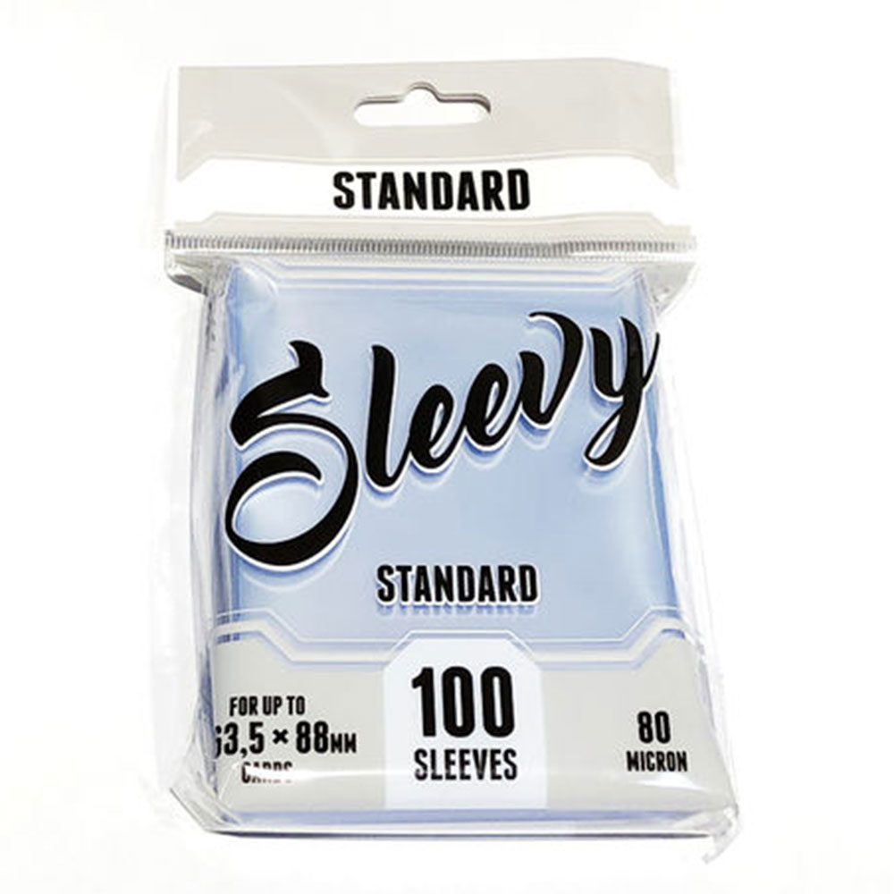 Sleevy STANDARD – Clear (100 sleeves for 63,5x88 mm cards)