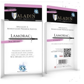 Paladin Lamorac Premium Specialist A 70x110mm, qty 55