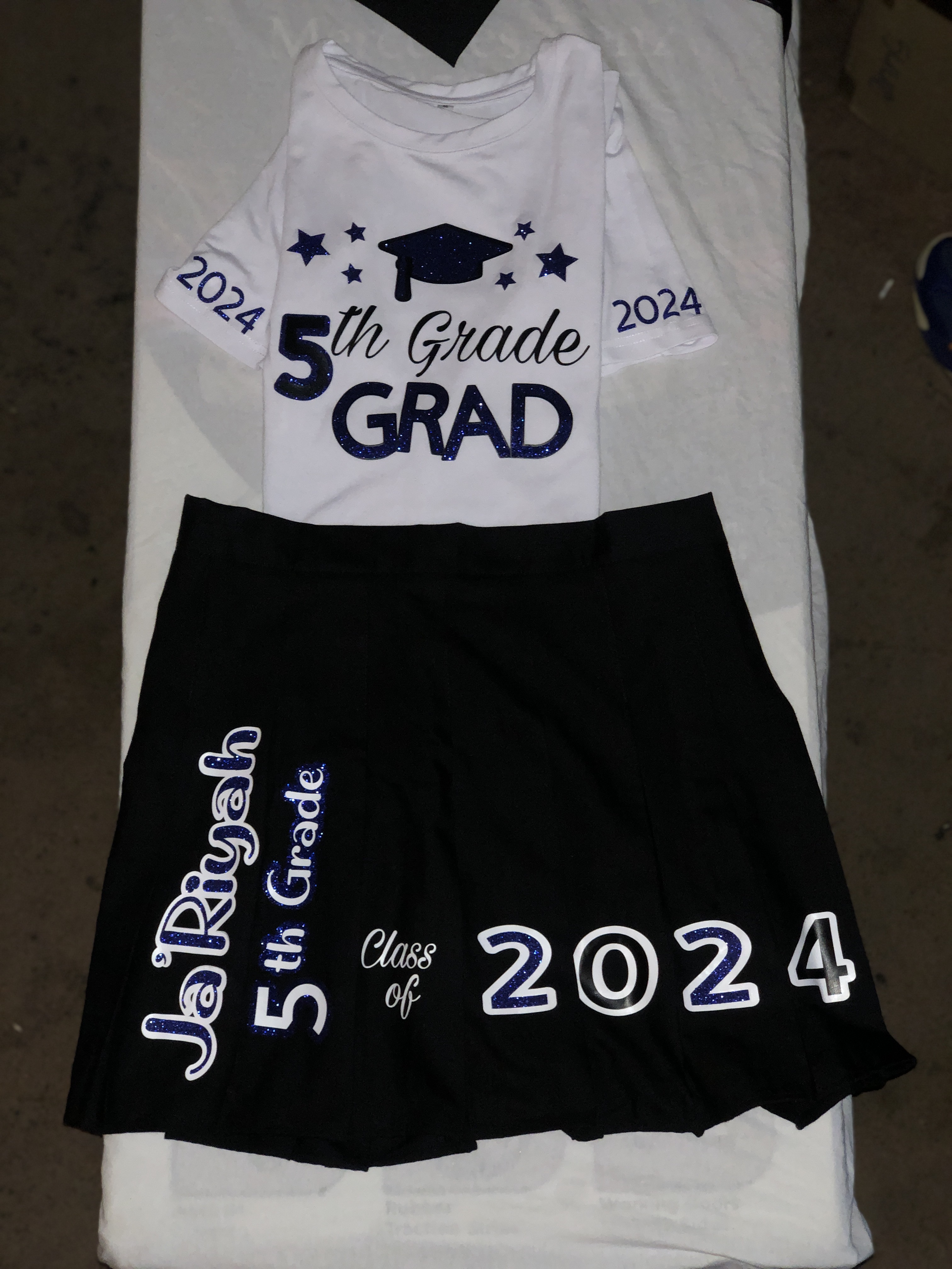 Custom Grad Outfit