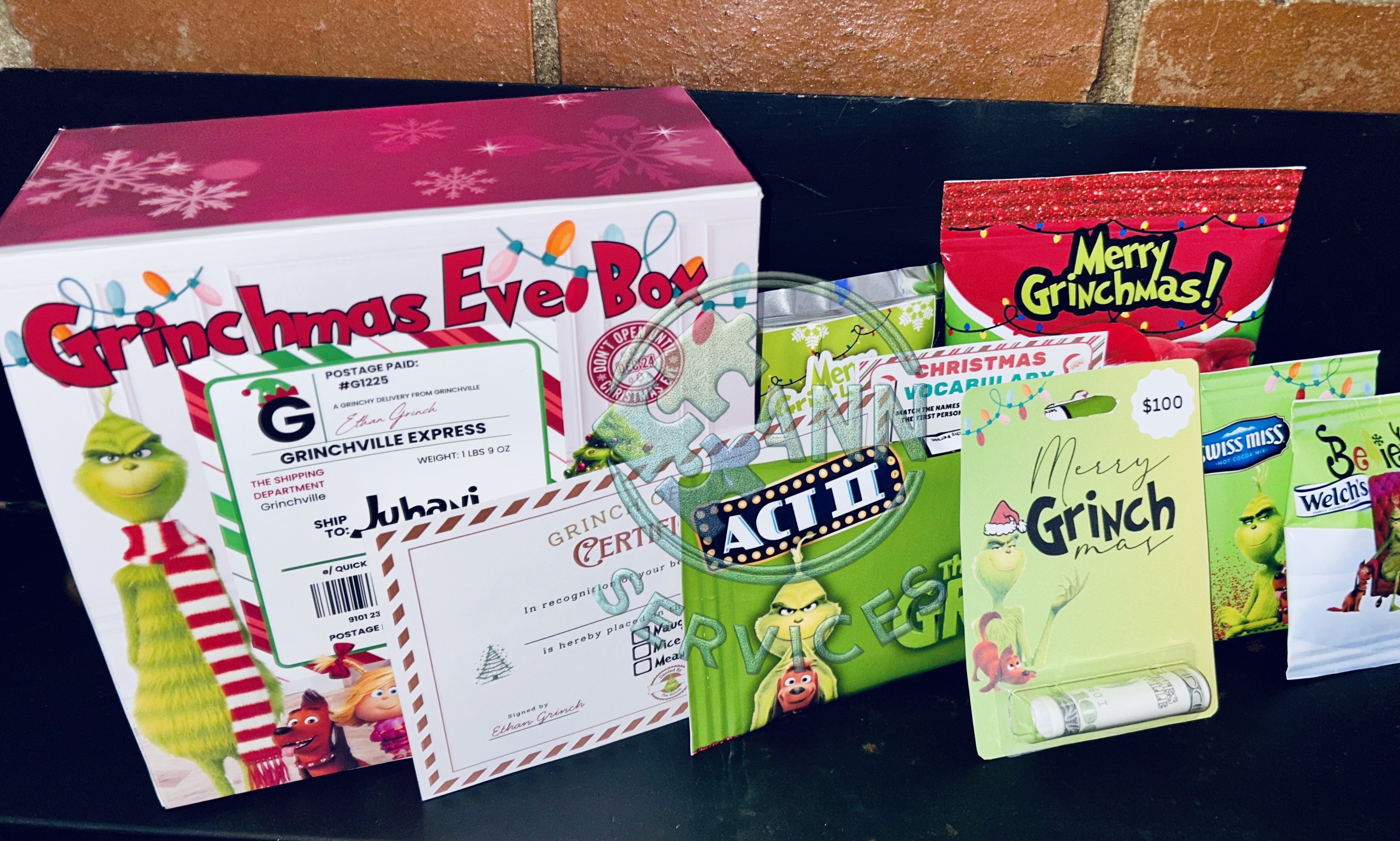 Grinchmas Eve Box (Empty)