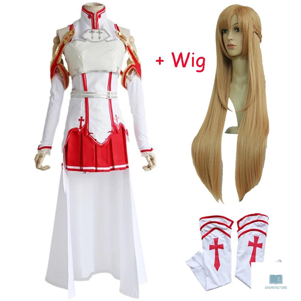 Sword Art Online Asuna Cosplay Costume