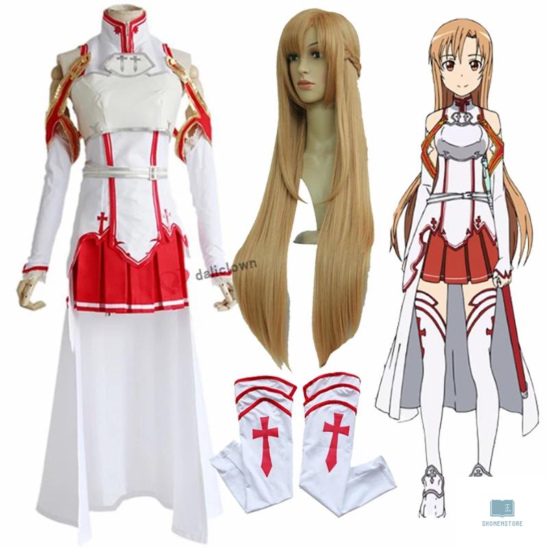 Sword Art Online Asuna Cosplay Costume