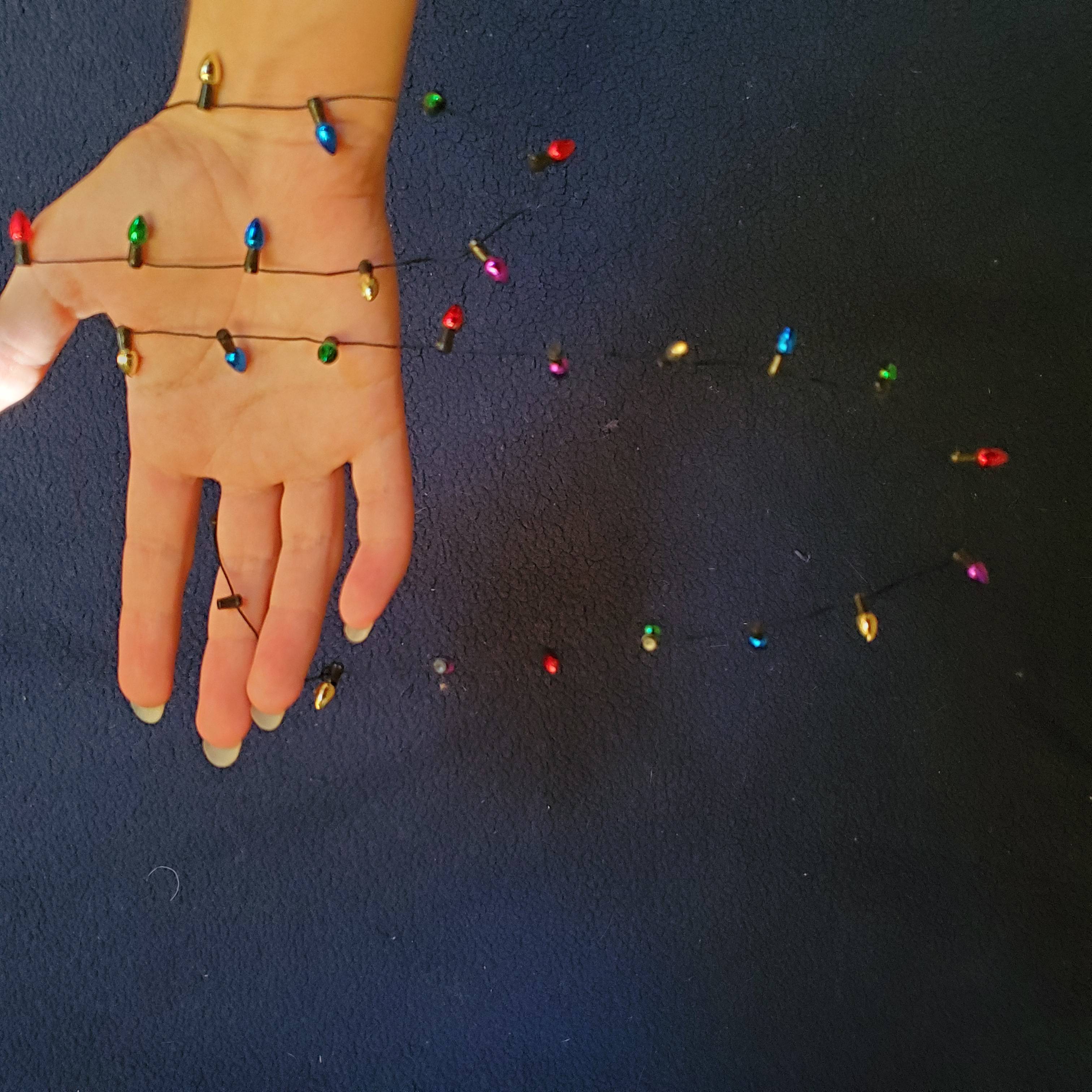 string lights necklace