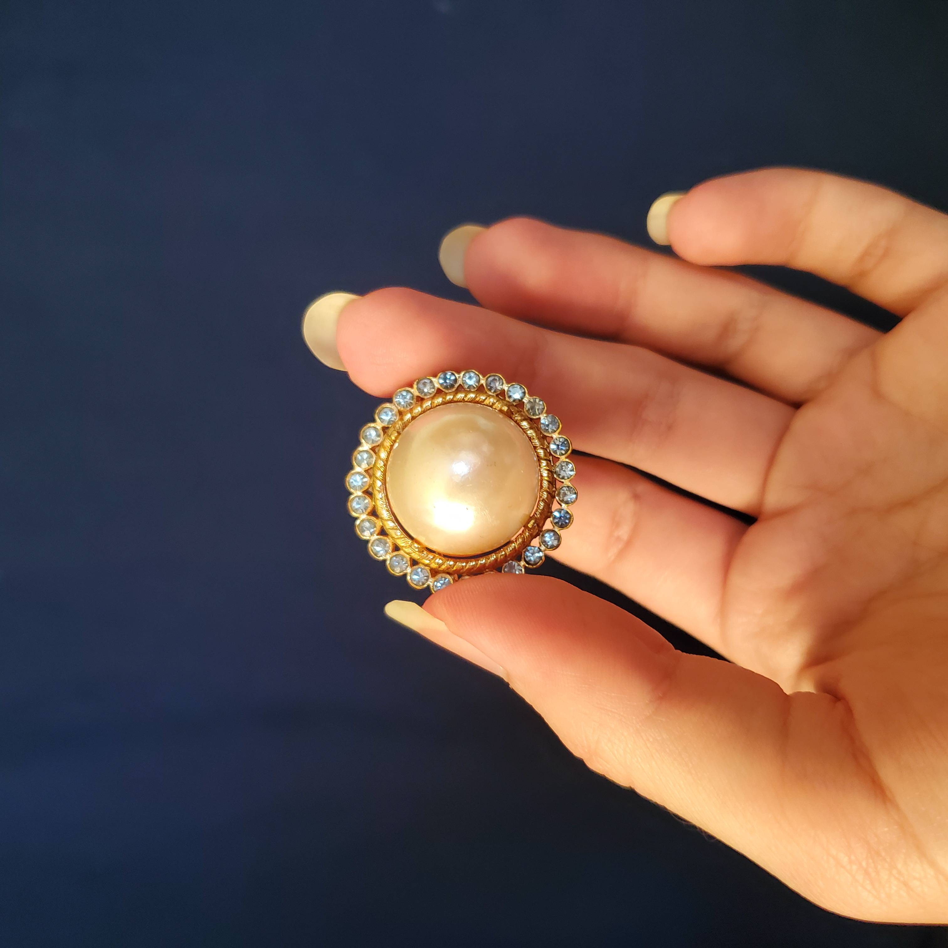 pearl brooch
