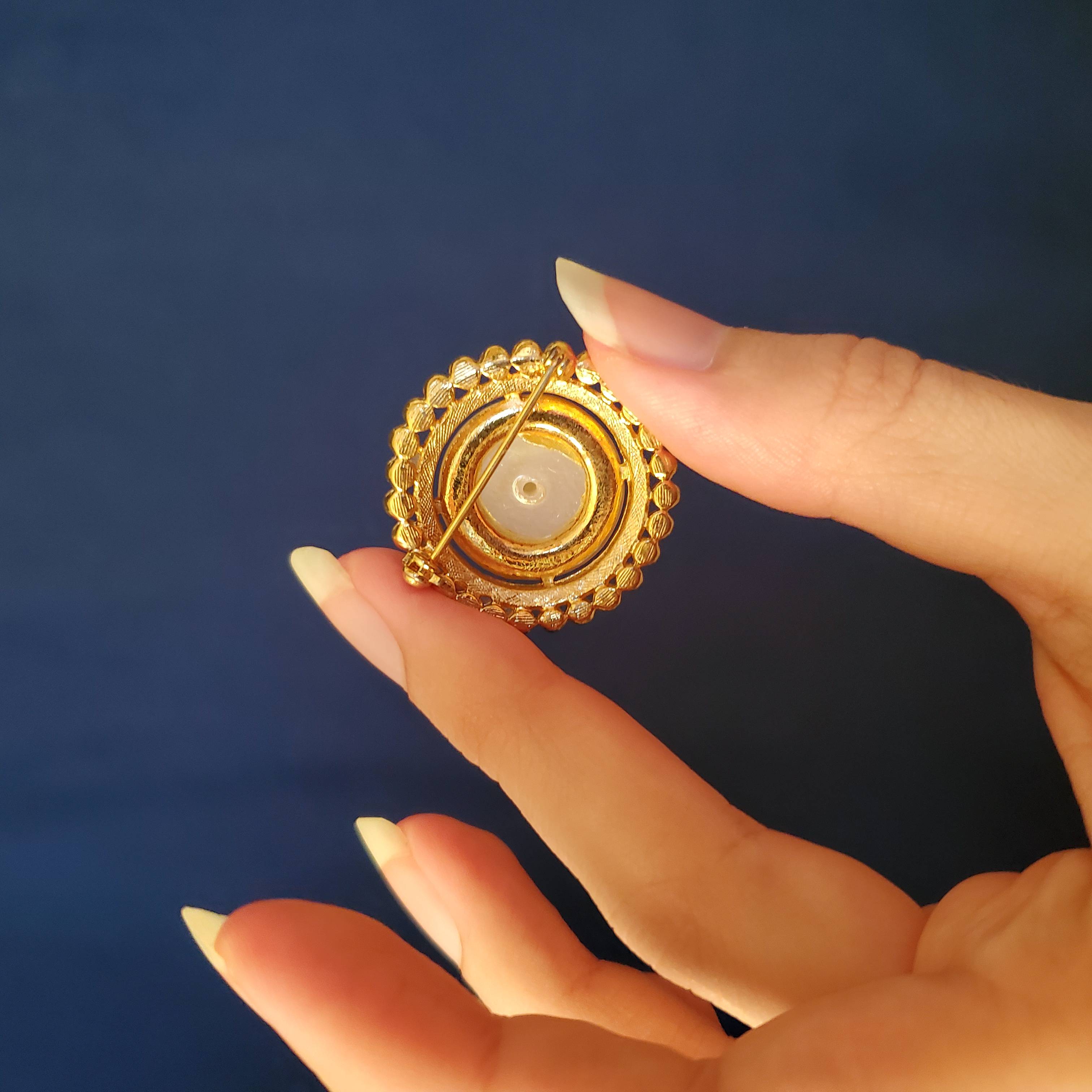 pearl brooch