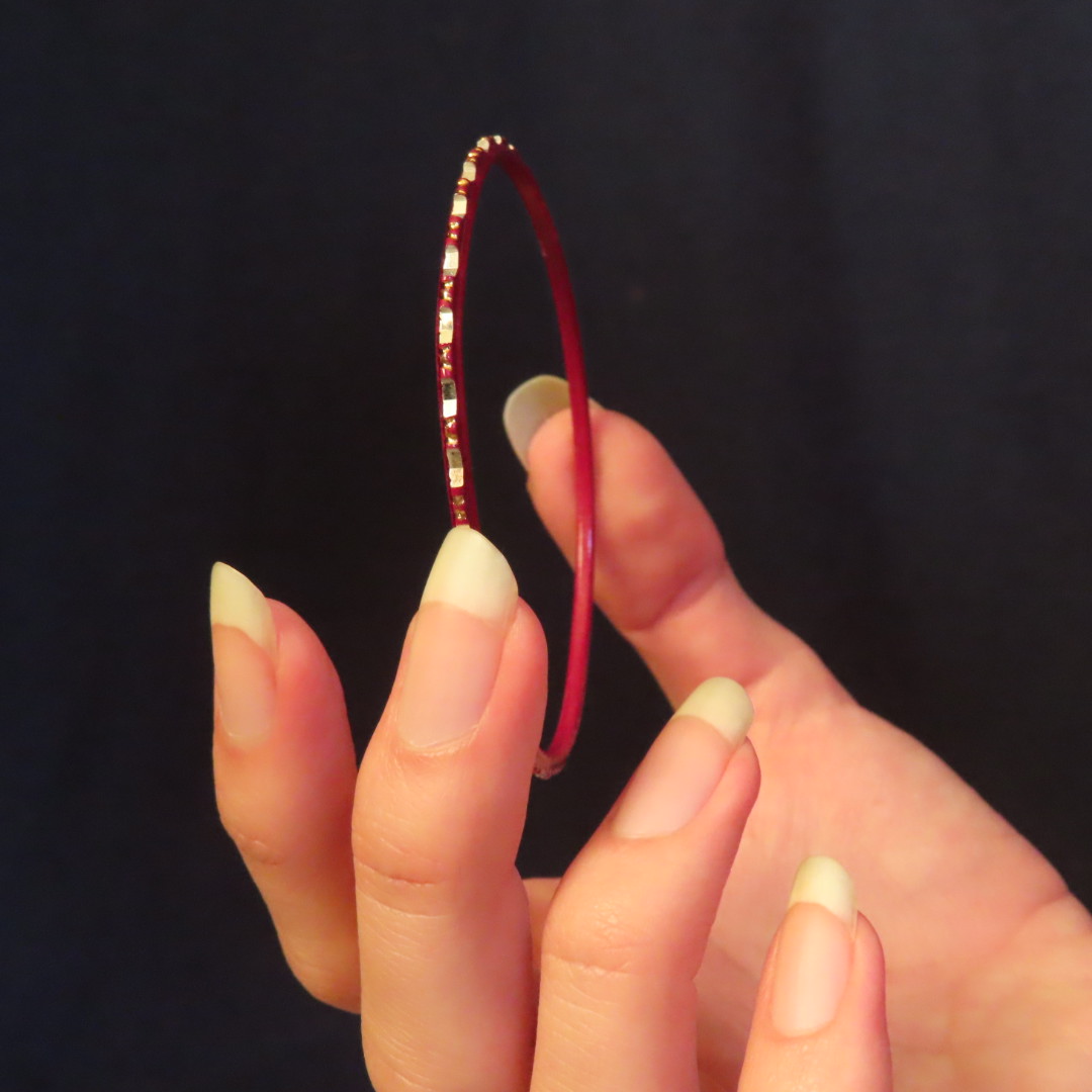 magenta bangle