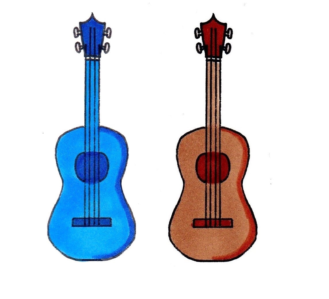 Ukulele Card, Ukulele Designs, Ukulele, Ukulele Birthday Card, Birthday Ukulele, Ukulele Birthday Wi