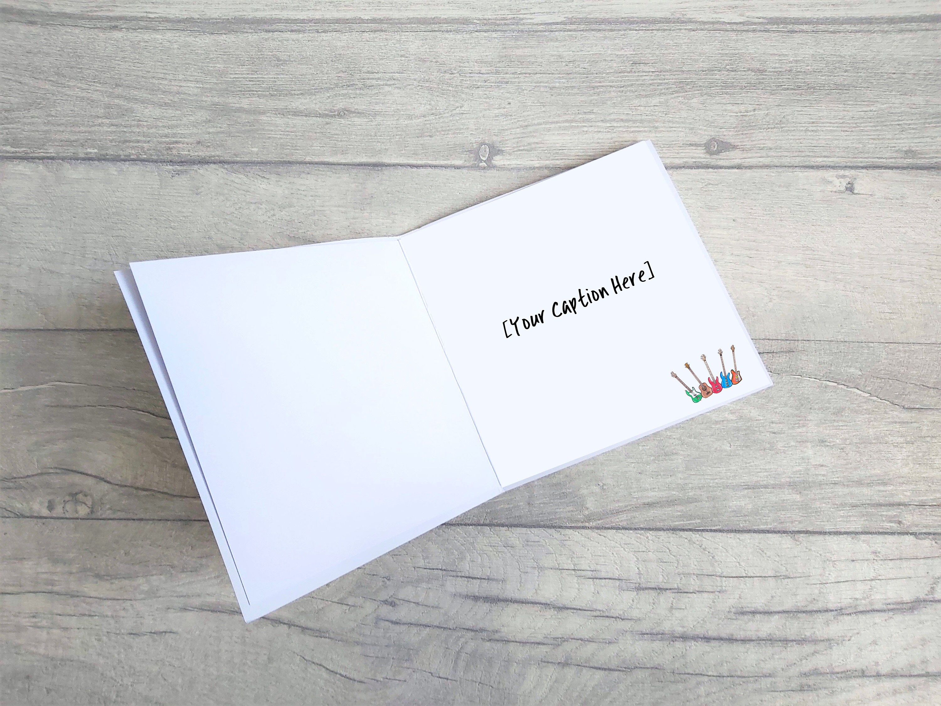 Bass Guitar Card, Personalised Bass Guitar Birthday Card, Bass Guitar Card, Birthday Card for Bass P