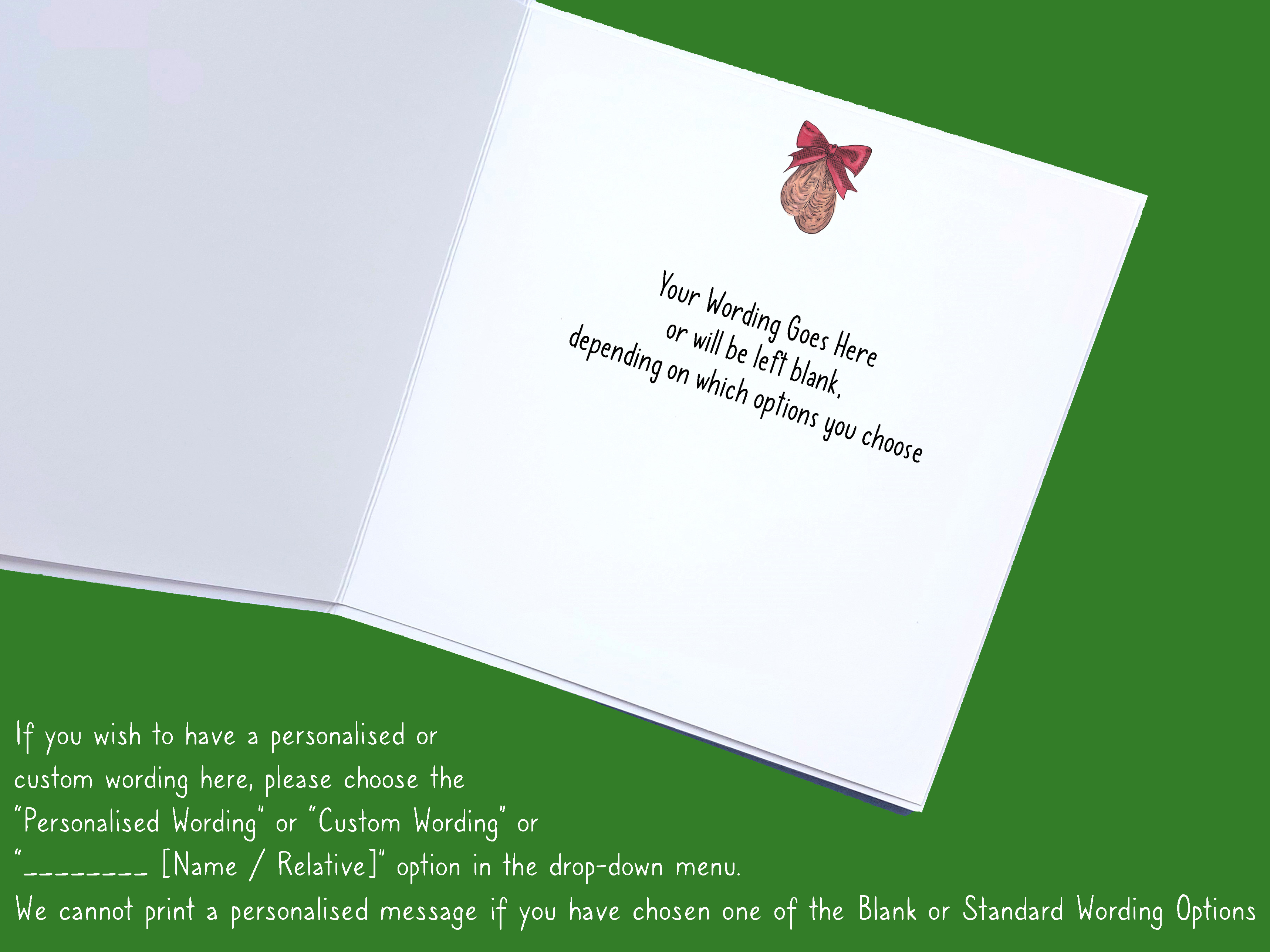Rude Christmas Card: Jingle Balls, Funny Christmas Card for Adults