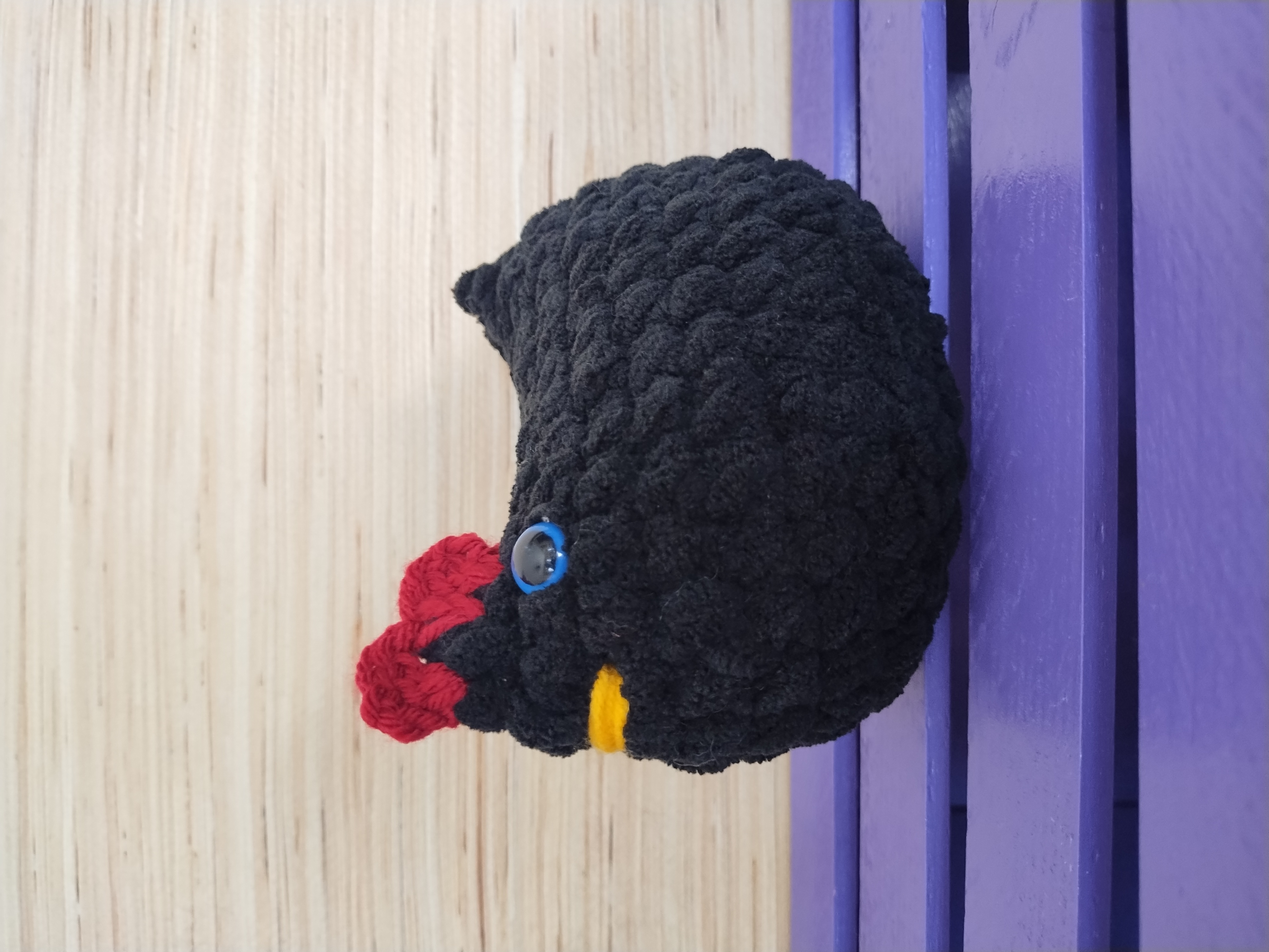BeriNut Clucky Stuffie (Black)