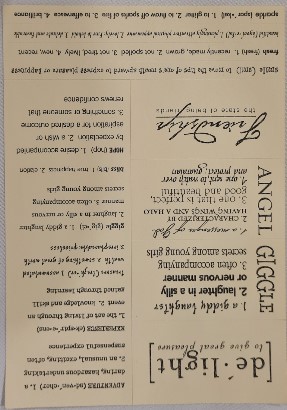 Delight Sentiment stickers