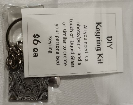 DIY CTMH Base & Bling Keyring Kits (Square)