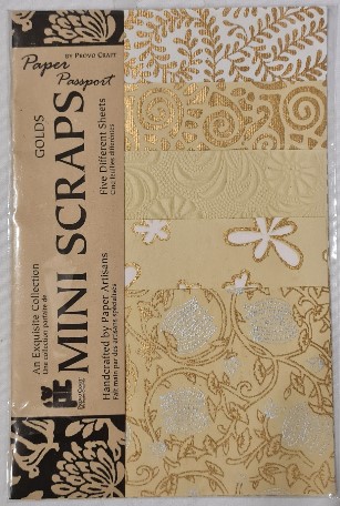 Provo Craft Mini Scraps : Golds