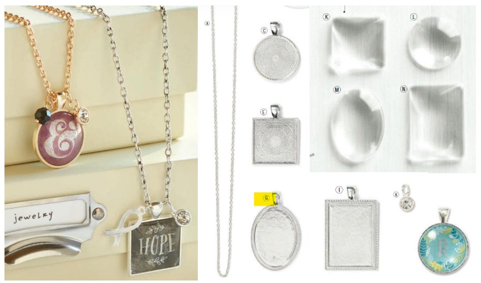 CTMH Base & Bling : Oval Pendant