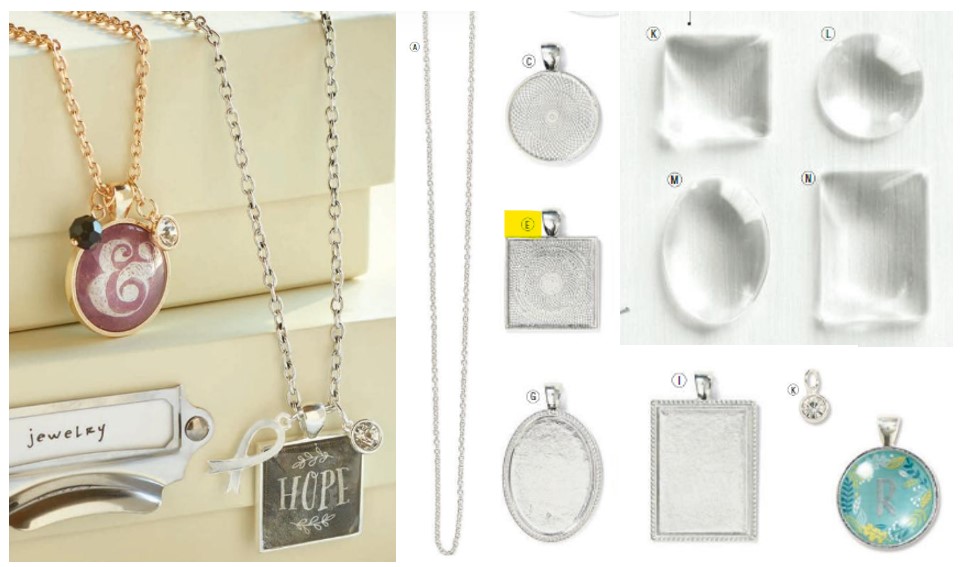 CTMH Base & Bling : Square Pendant