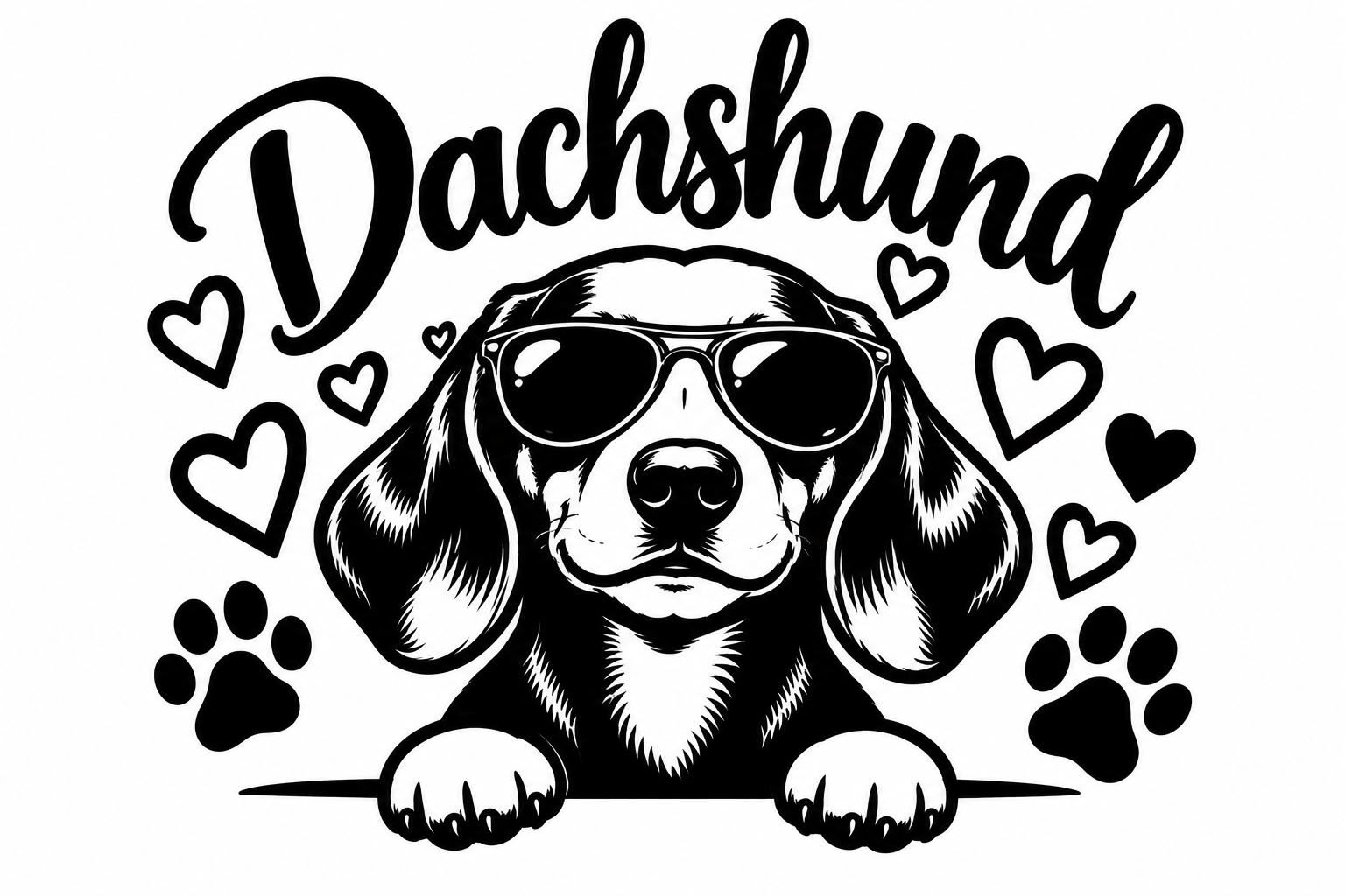 Dachshund pet dog –  Vinyl Decal