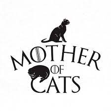 mother of cats Die Cut Vinyl Decal sticker