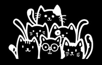 many cats Die Cut Vinyl Decal sticker