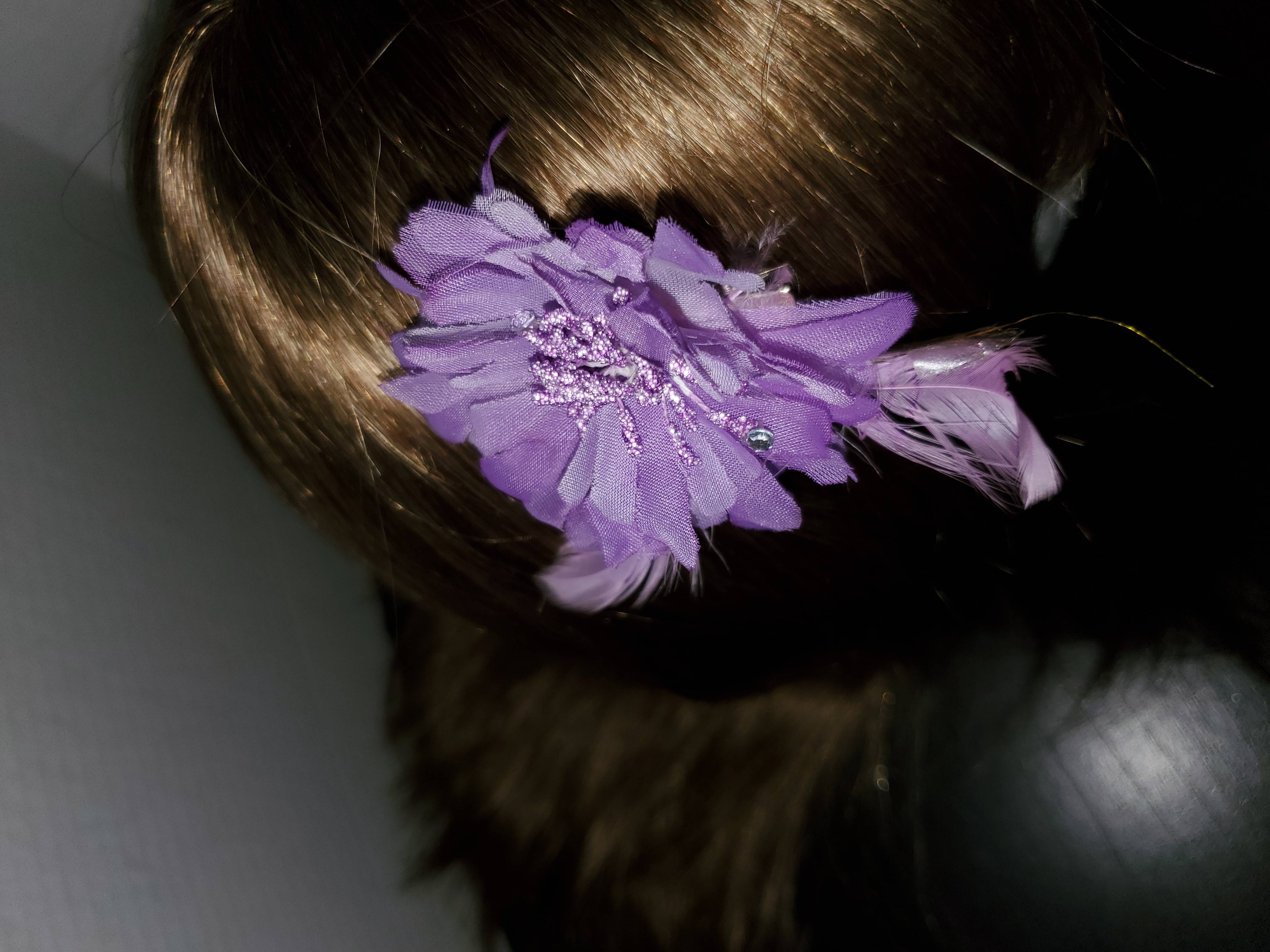feathers and flower