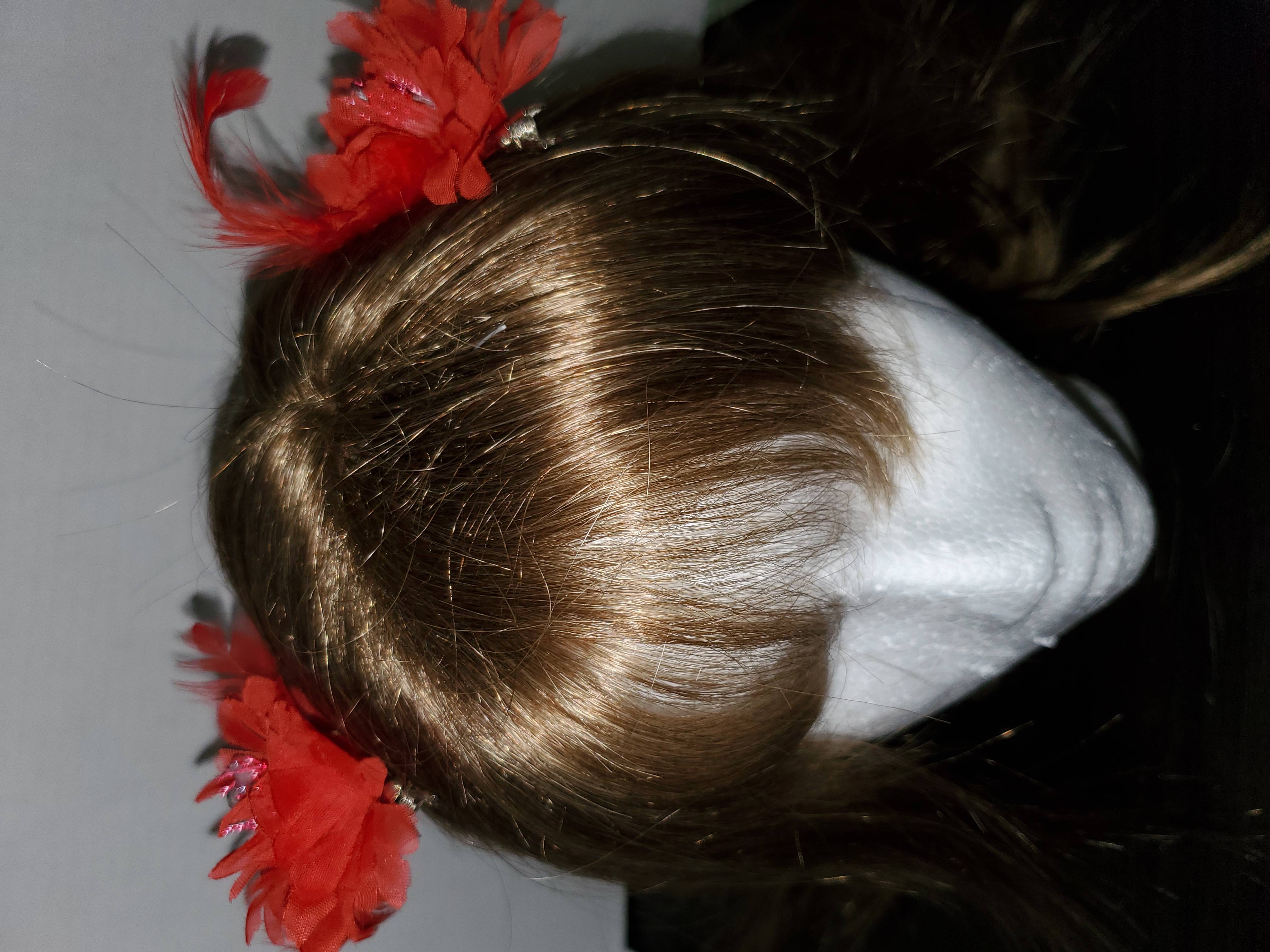 feathers and flower