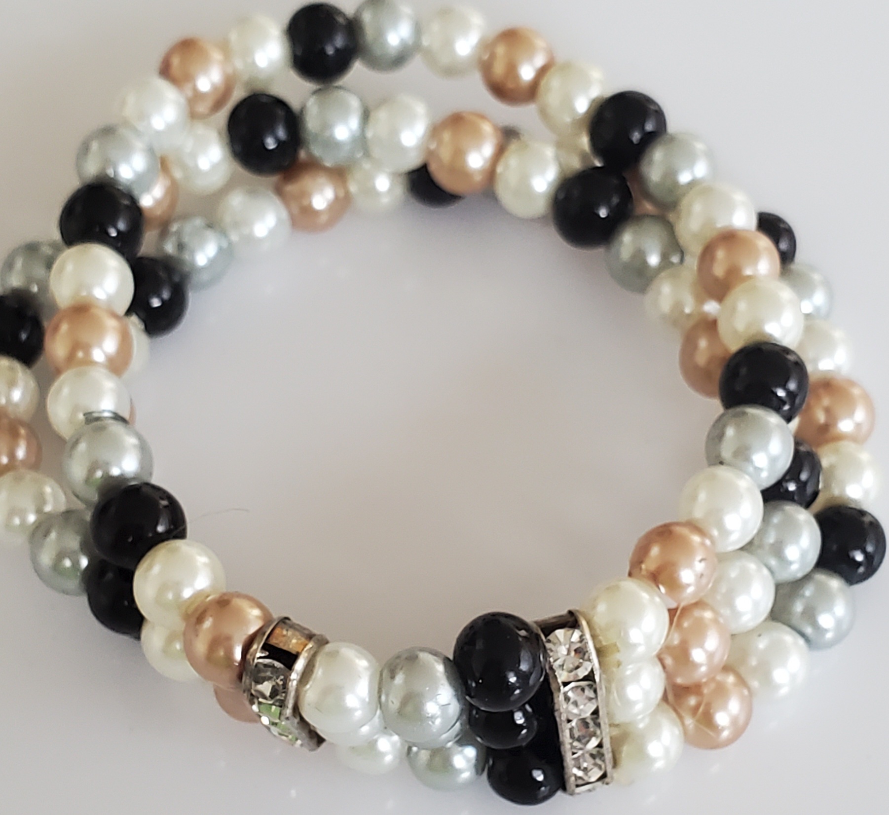 Multi colored pearls