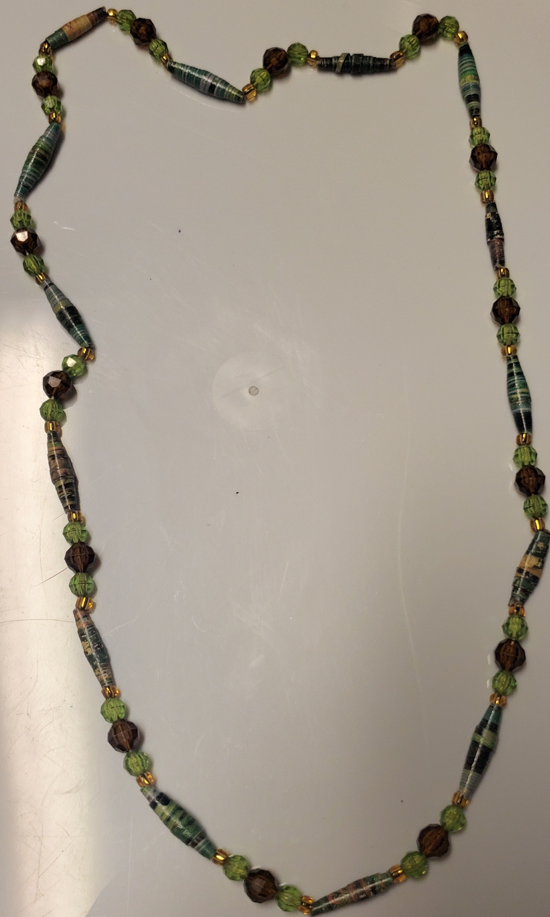 paper and bead