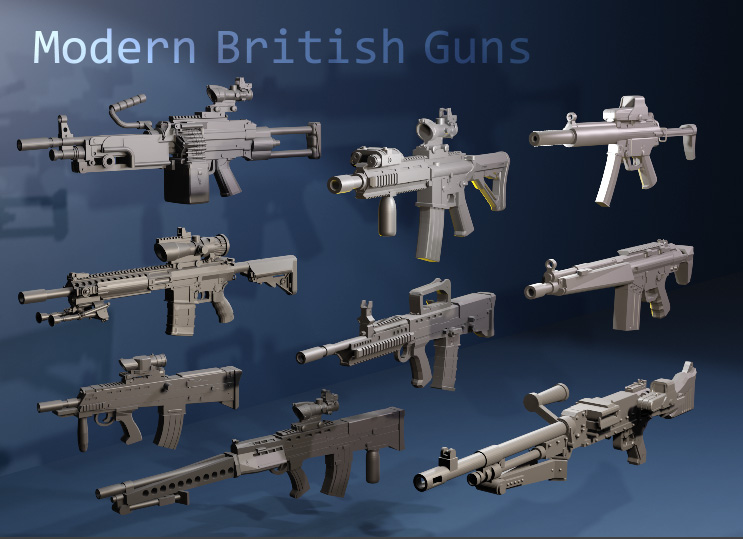 Modern British Guns
