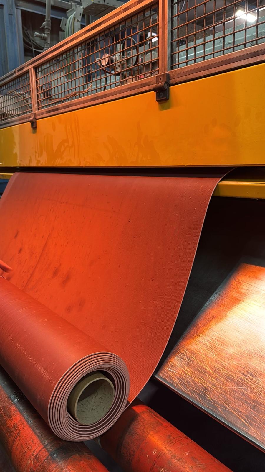 Mass Loaded Vinyl Coming Off The Line 