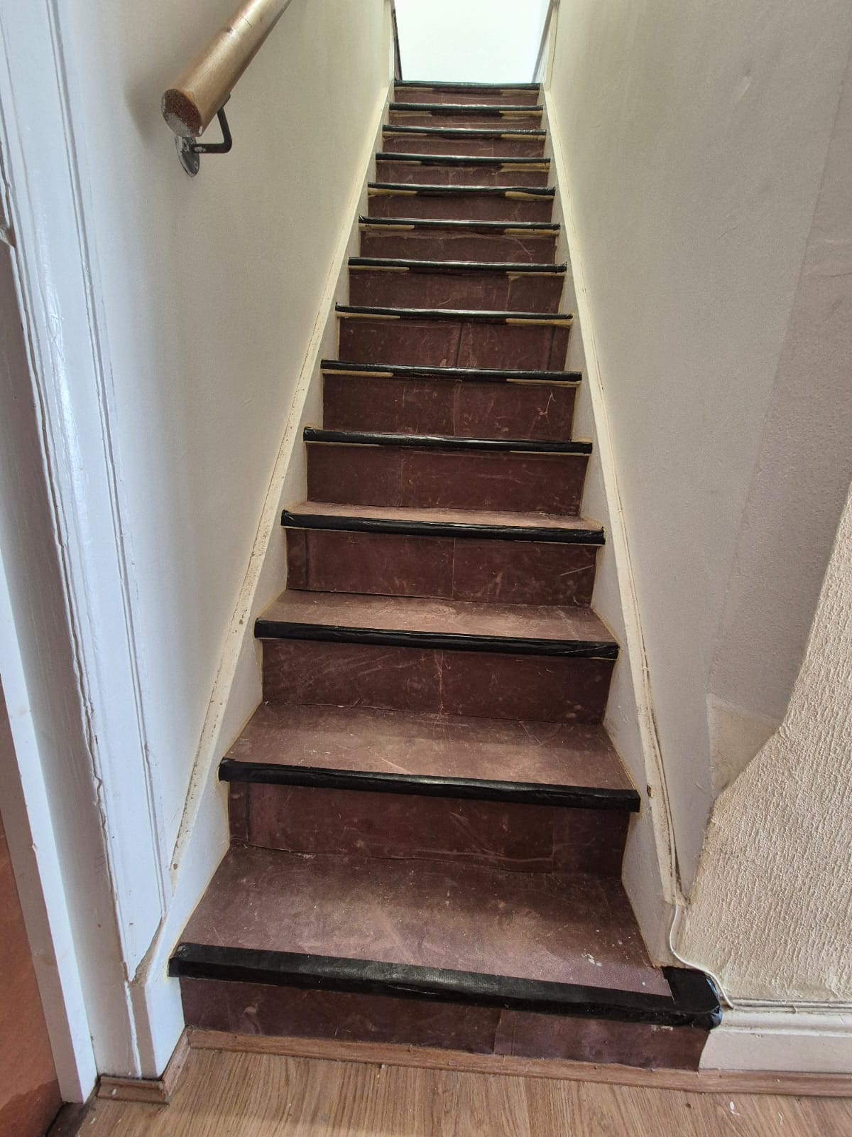 MLV fitted on stairs