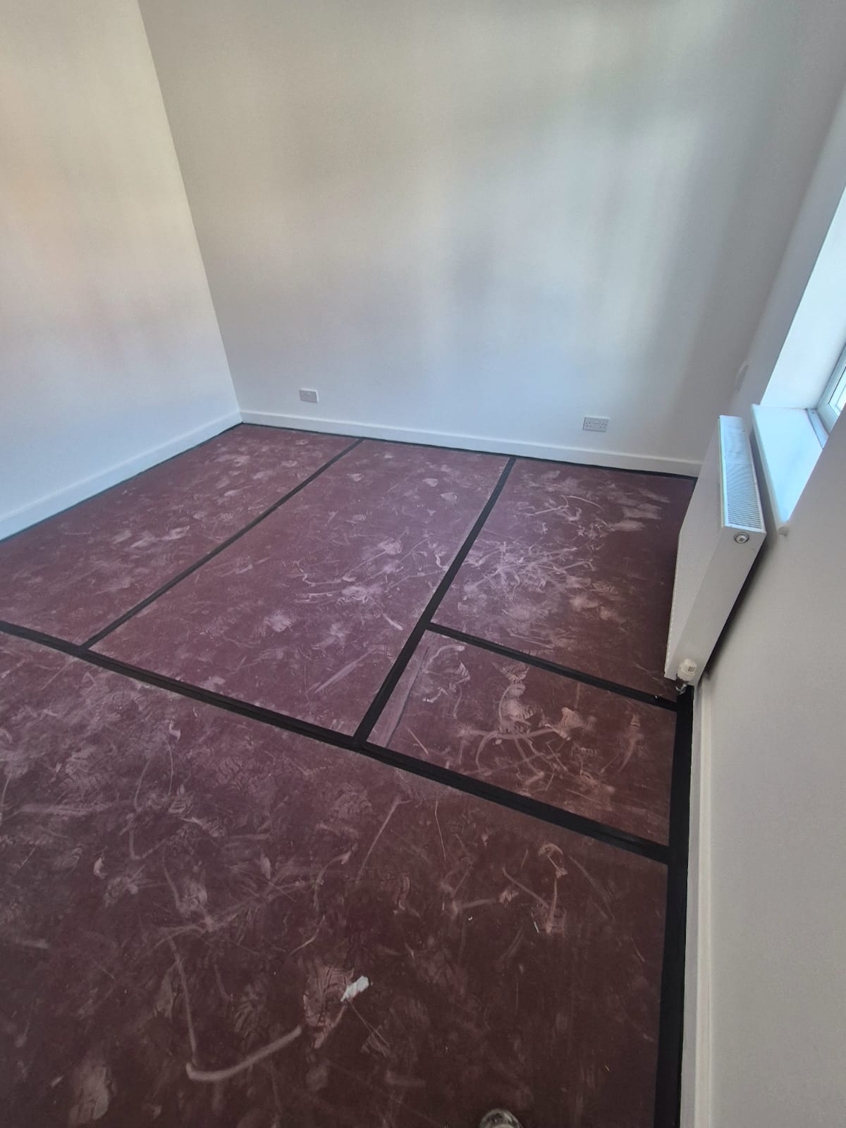 MLV Floor Insulation Installation Picture