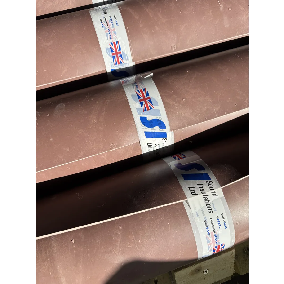 Mass Loaded Vinyl Off Production Line 