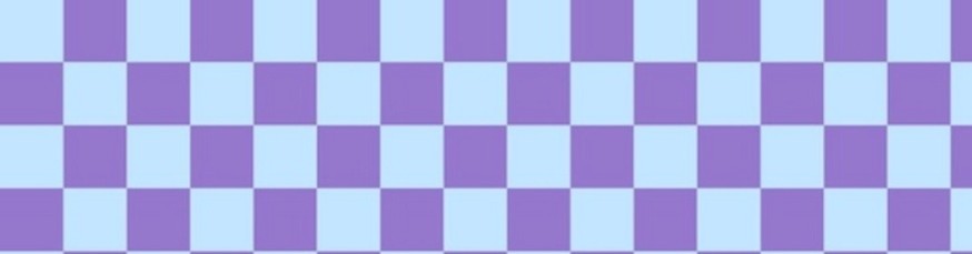 Blue and purple check