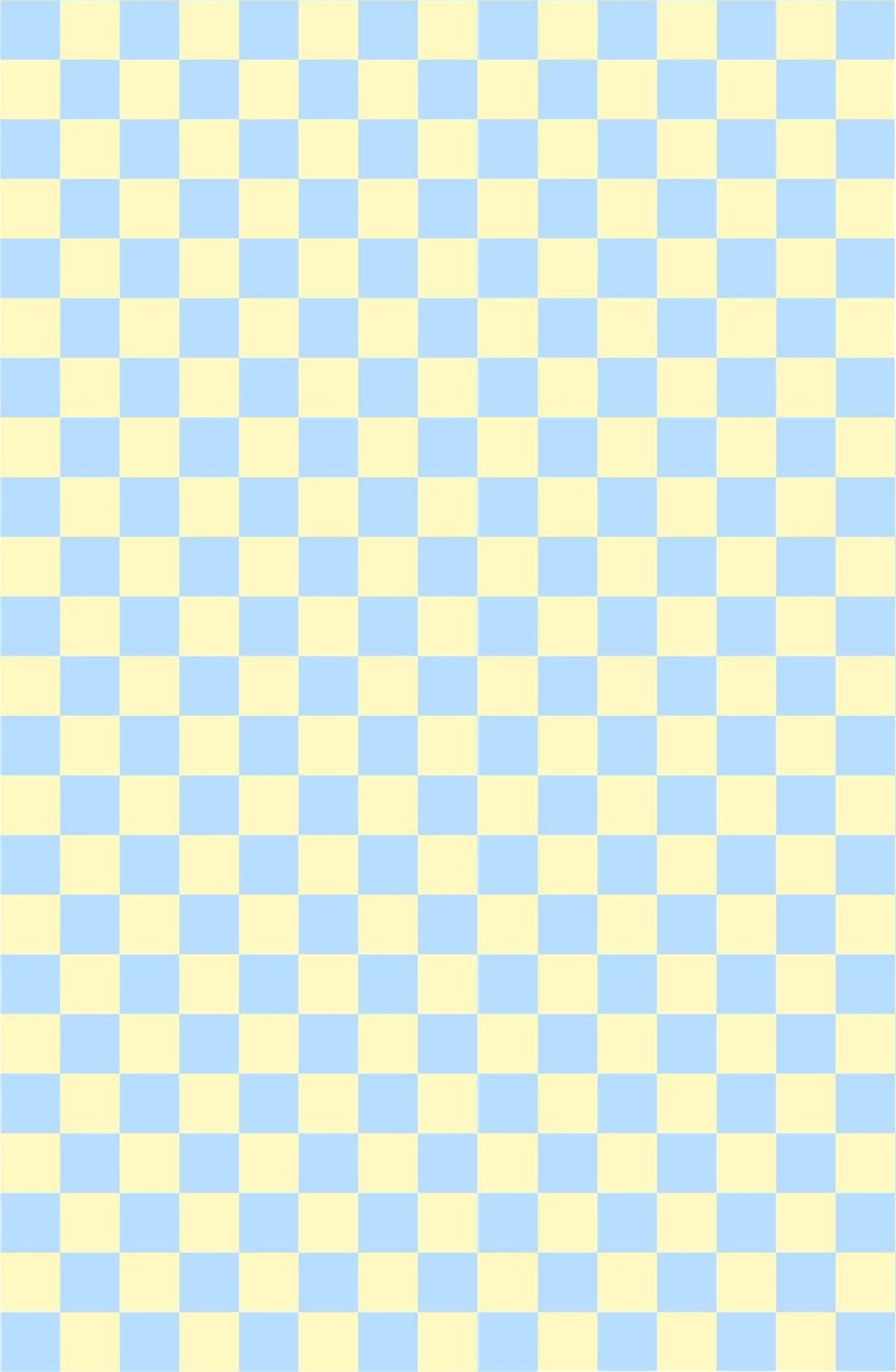 Blue and yellow check