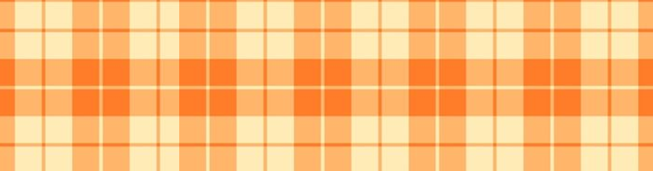 Orange plaid