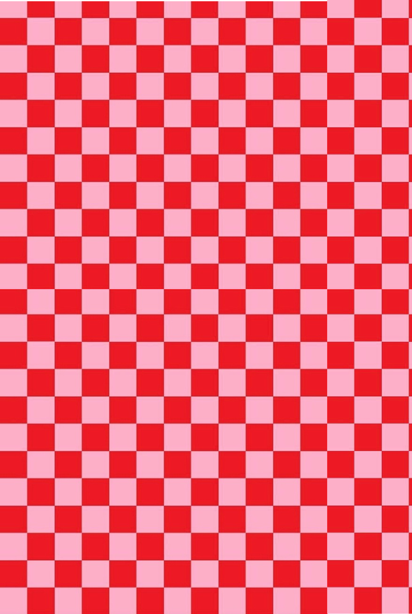 Red and pink check