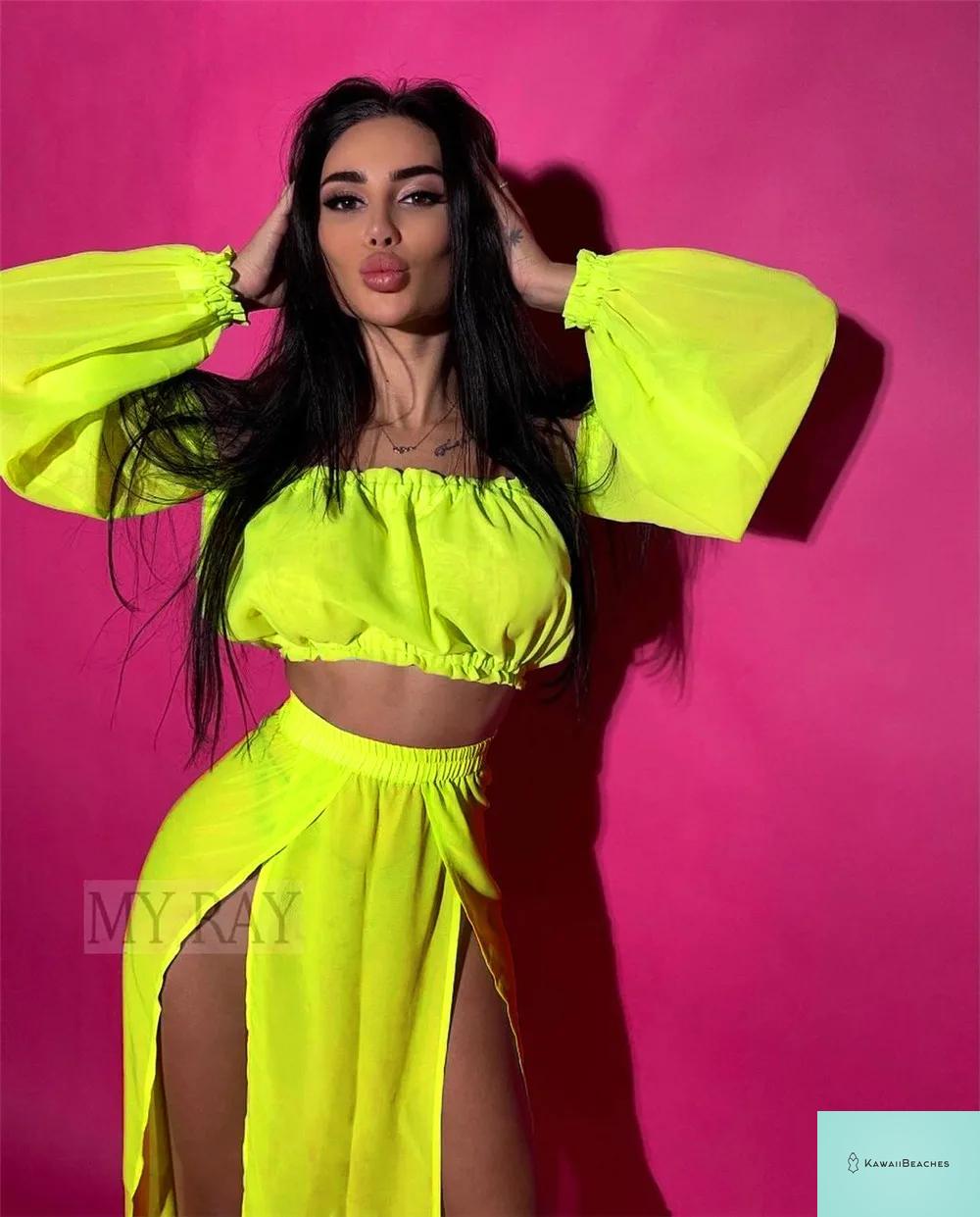 Womens Two Piece Swimsuit Set