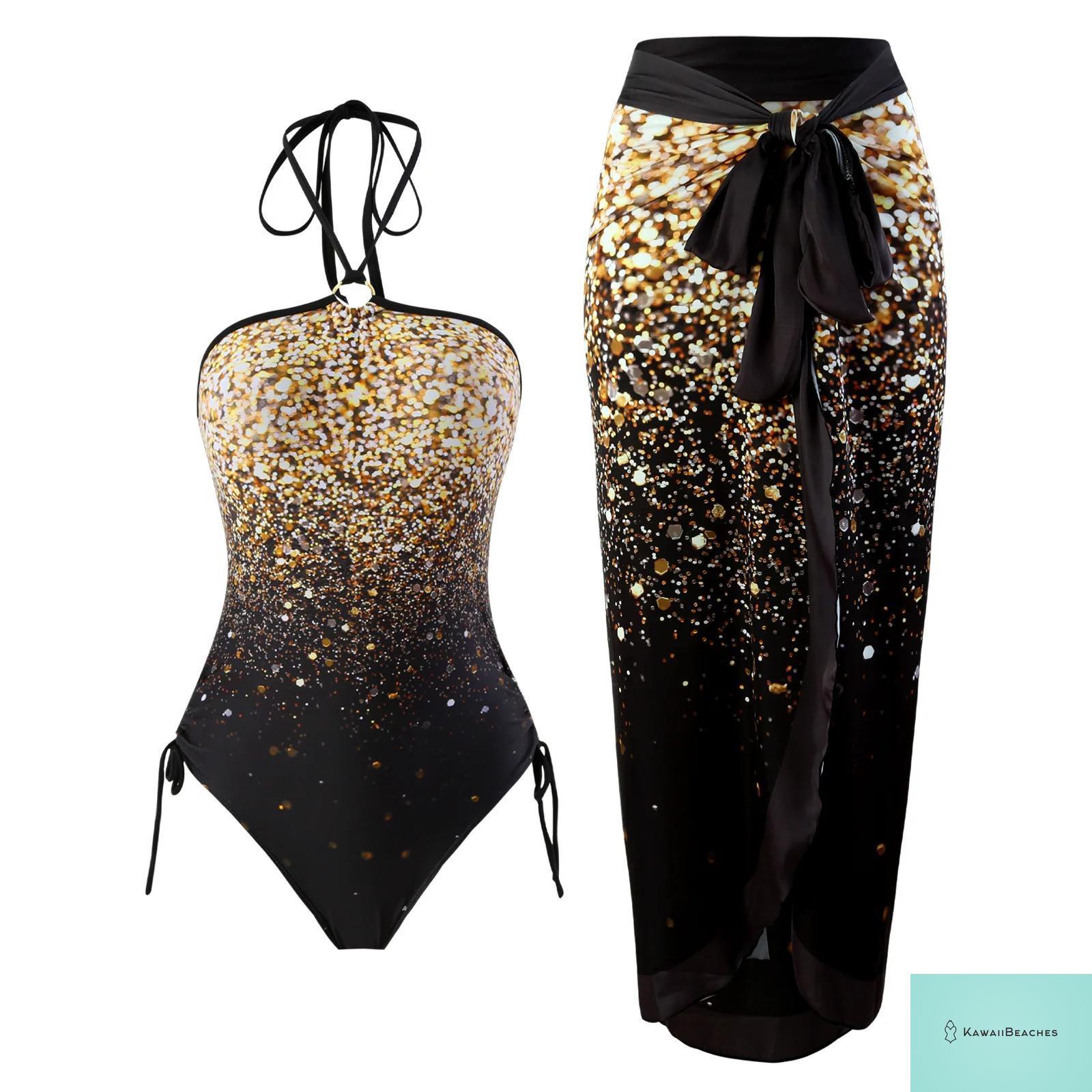 Floral Ruffle Push Up Bikini Set