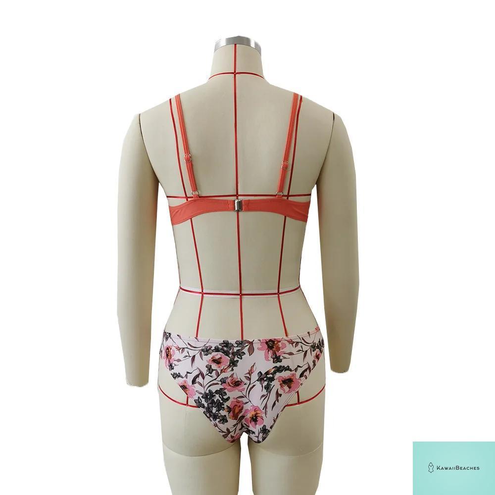 Womens 3 Piece Long Sleeve Swimsuit