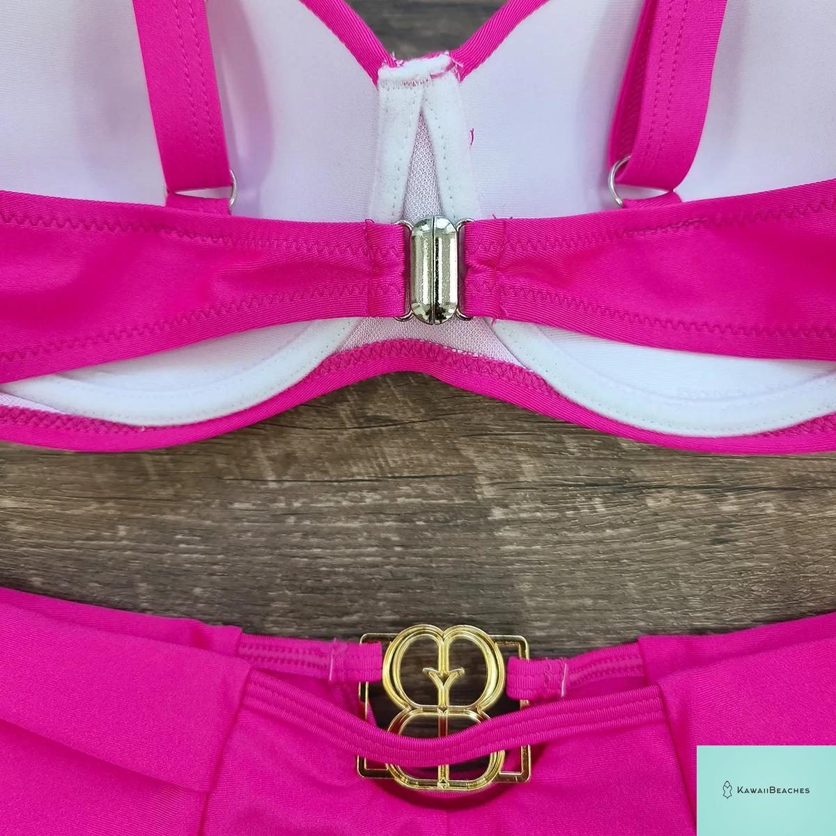 Kawaii Retro Push Up One Piece Swimsuit