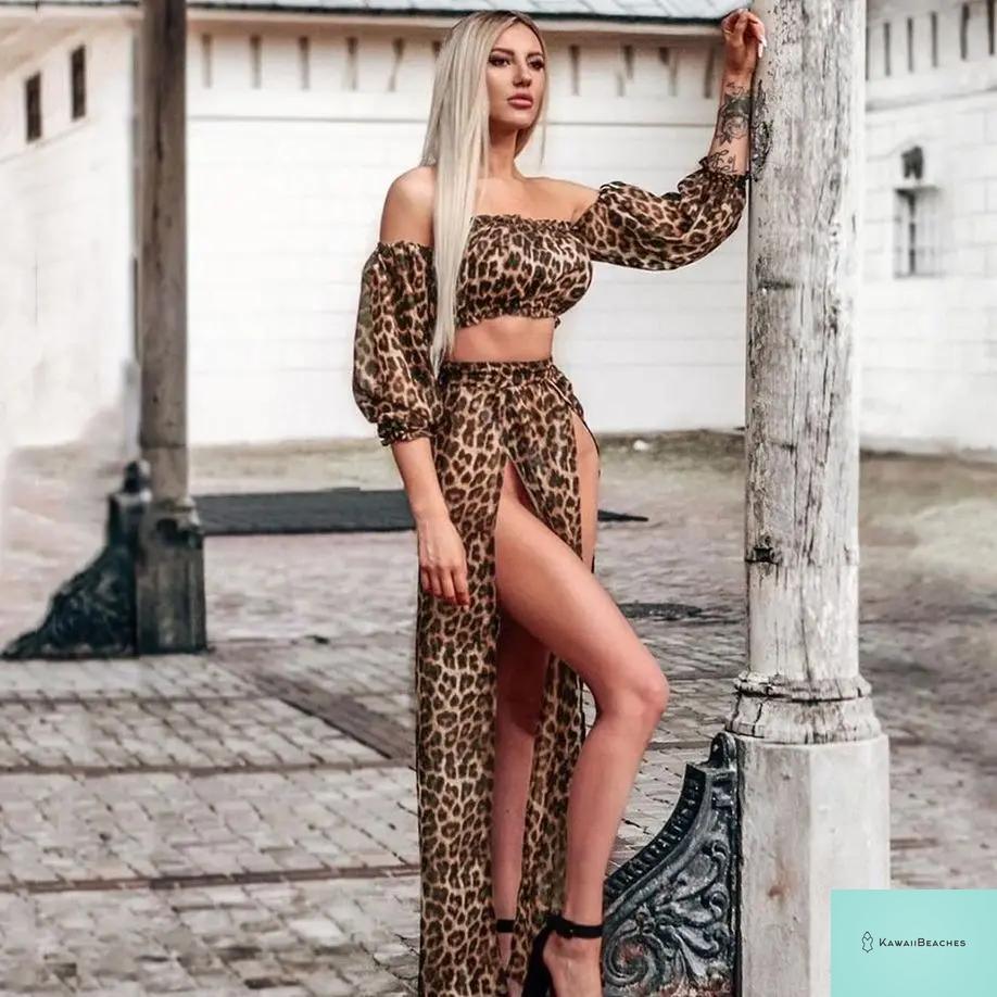 Womens Two Piece Swimsuit Set