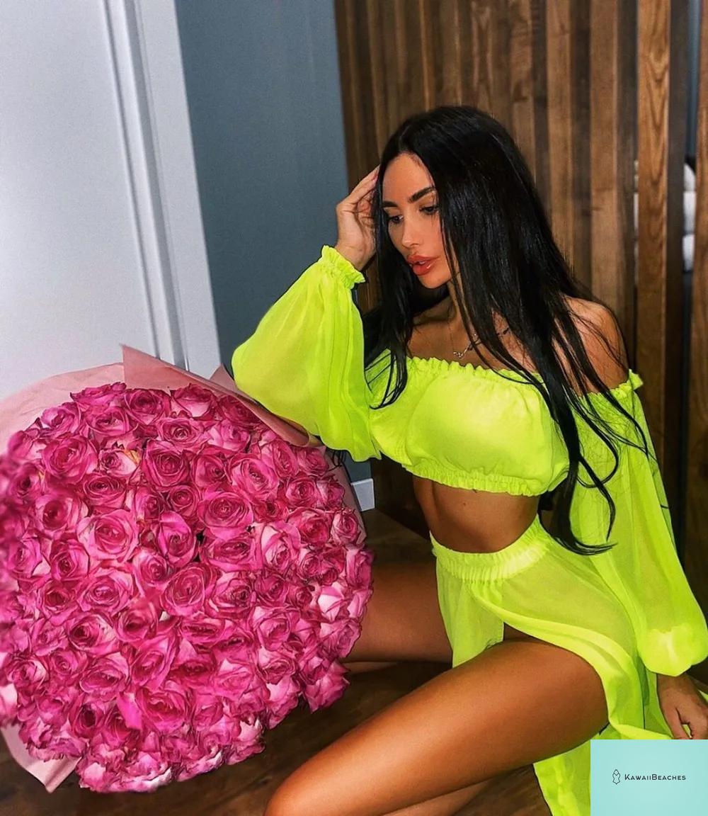 Womens Two Piece Swimsuit Set