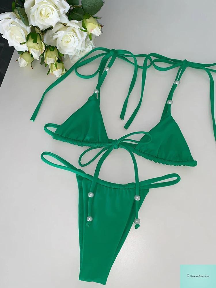 Sexy Bandage String Bikini Swimsuit Collection