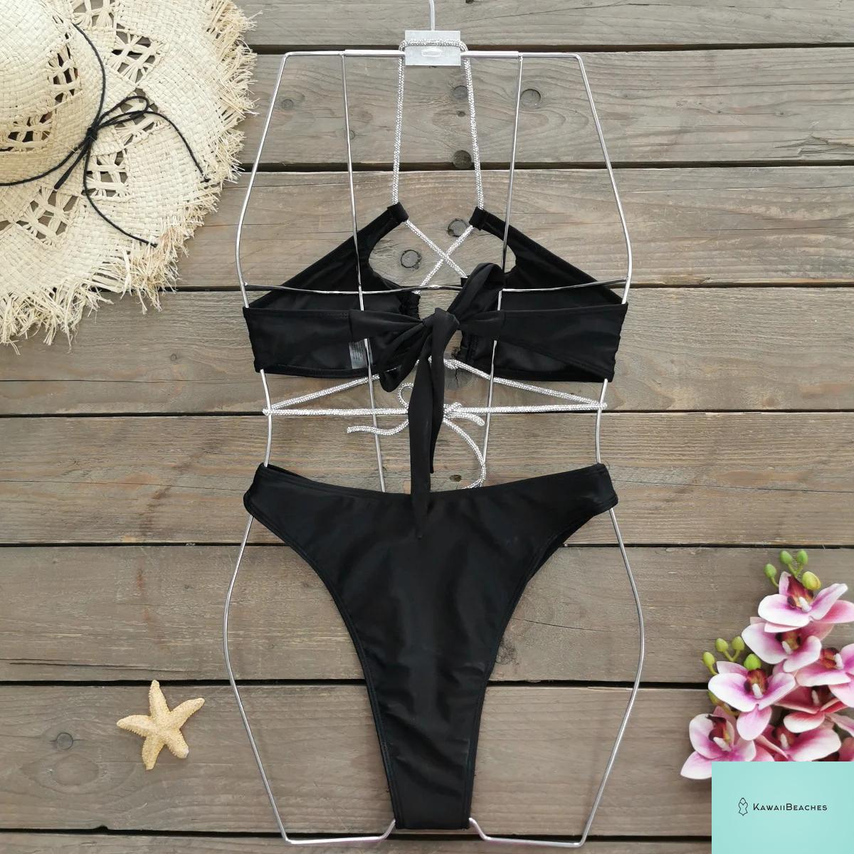 High Waist Sexy Brazilian Bikini Set