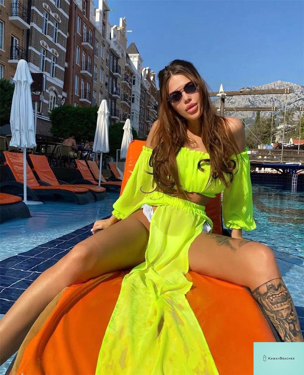 Womens Two Piece Swimsuit Set