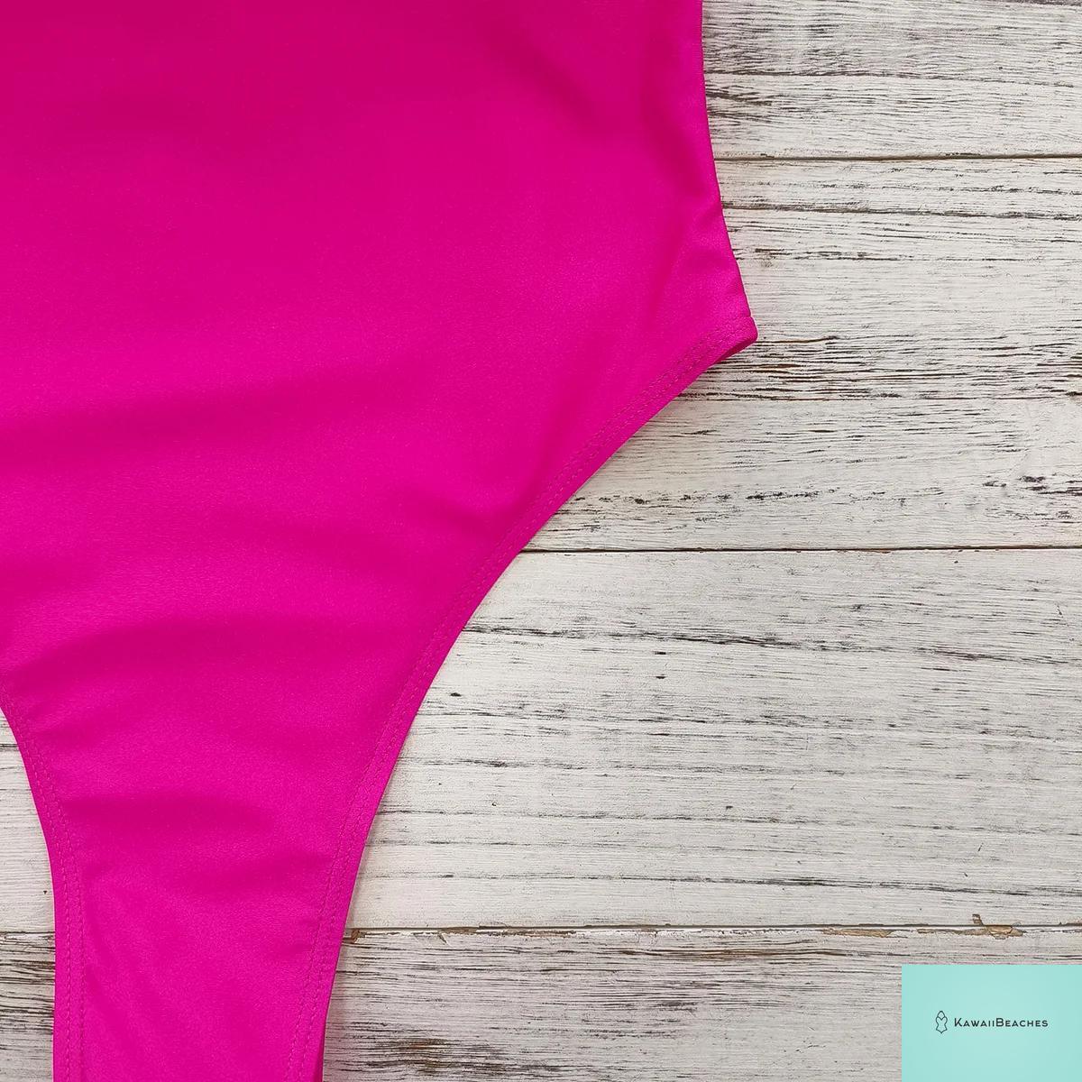 Kawaii Retro Push Up One Piece Swimsuit