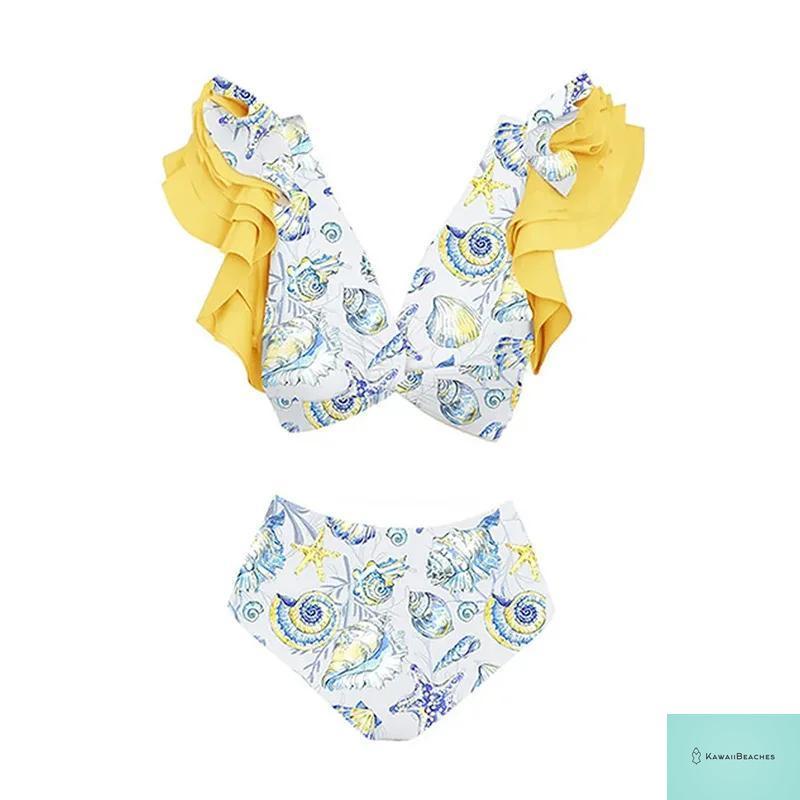 Floral Push Up Bikini Swimwear Set
