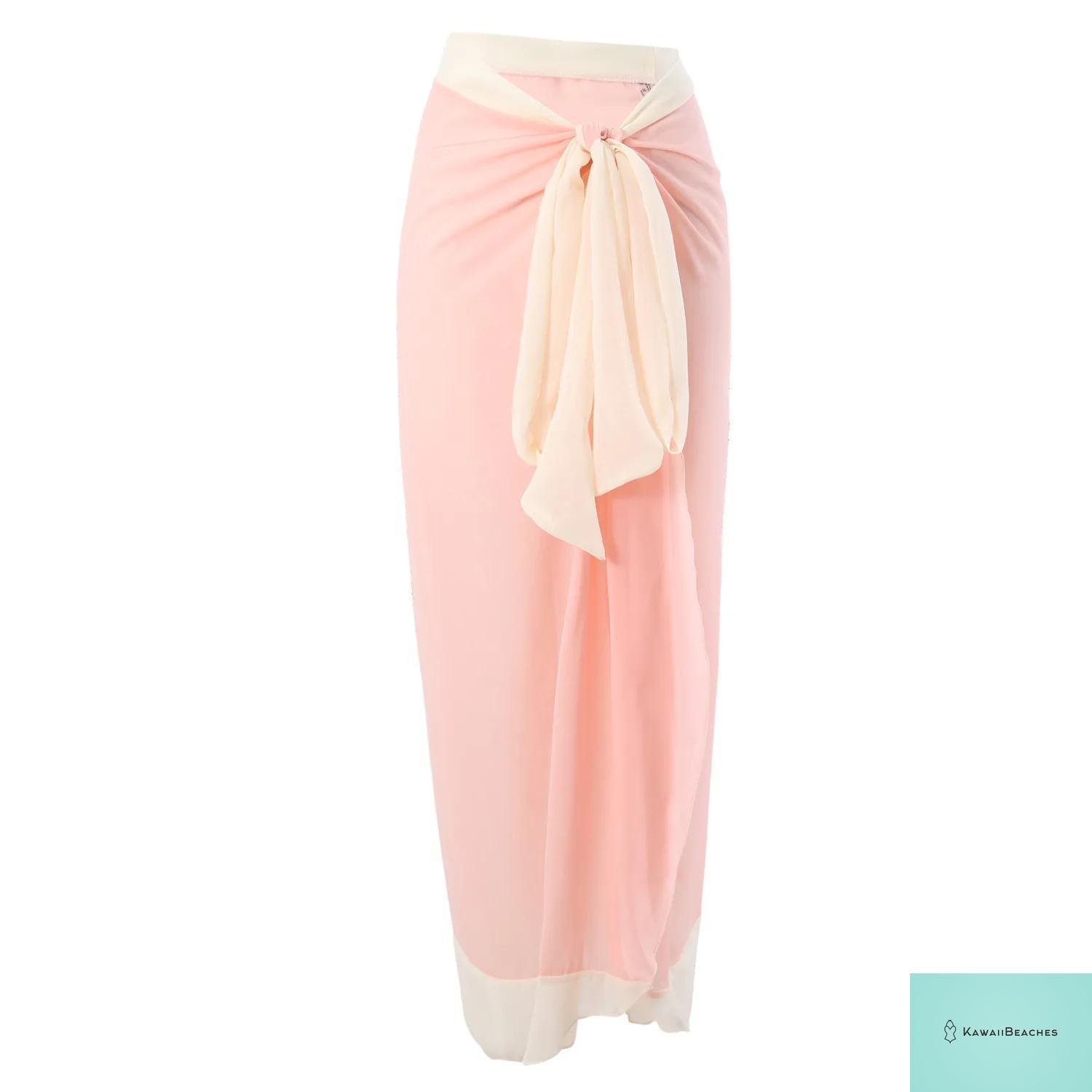 Kawaii Retro Print Beach Dress Cover-Up